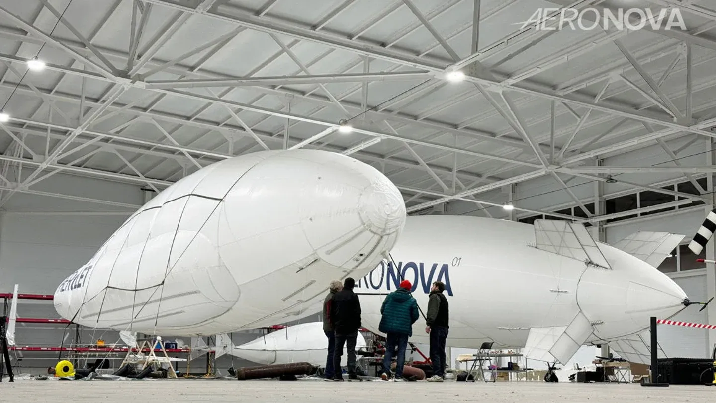 The NOVA-01 airship has been fully restored following a series of tests